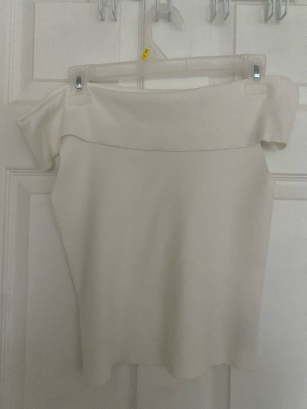 Primark Cream Ribbed Knit Top